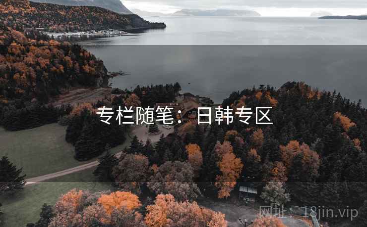 专栏随笔：日韩专区
