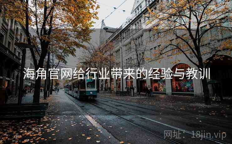 海角官网给行业带来的经验与教训