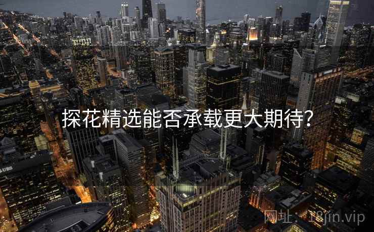 探花精选能否承载更大期待？