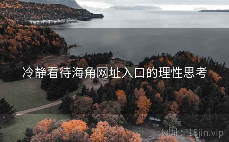 冷静看待海角网址入口的理性思考